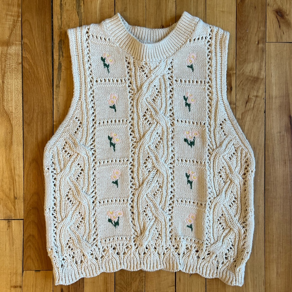 Zara knit tank top